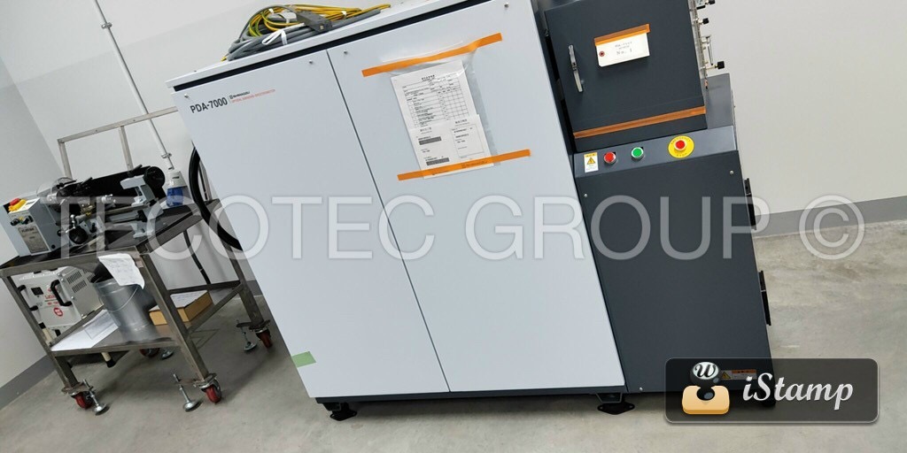TECOTEC HAS HANDED OVER SHIMADZU PDA-7000 OPTICAL EMISSION